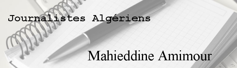 Algérie - Mahieddine Amimour