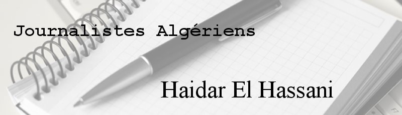 Algérie - Haidar El Hassani