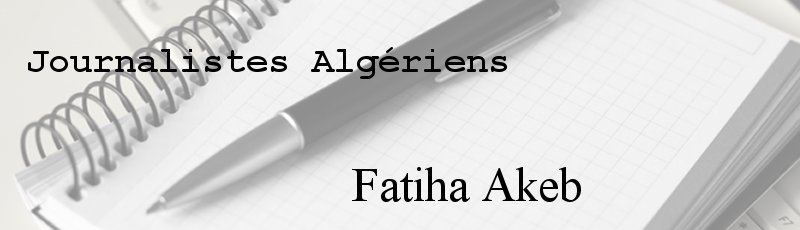 Algérie - Fatiha Akeb