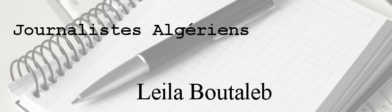 Algérie - Leila Boutaleb