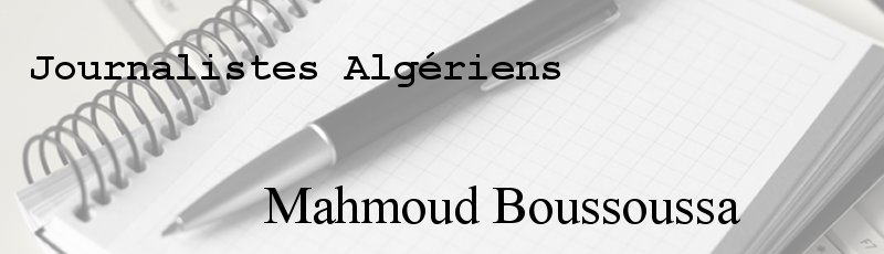 Algérie - Mahmoud Boussoussa