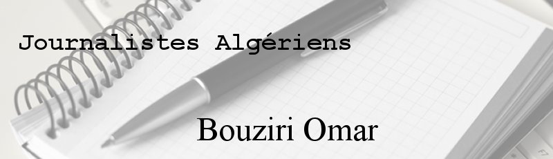 Algérie - Bouziri Omar