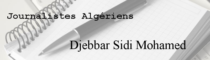 Alger - Djebbar Sidi Mohamed