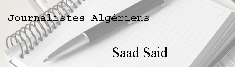 Algérie - Saad Said