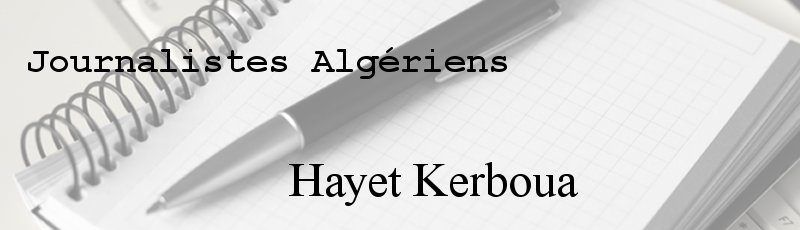 الجزائر - Hayet Kerboua