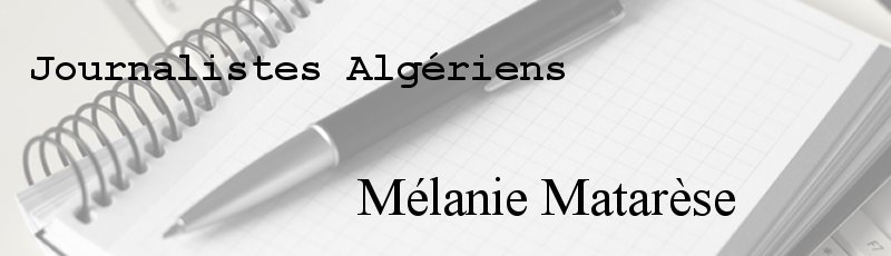 الجزائر العاصمة - Mélanie Matarèse