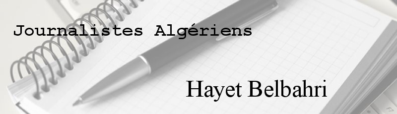 Alger - Hayet Belbahri