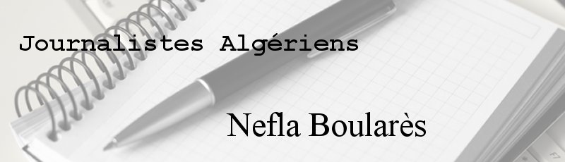 Algérie - Nefla Boularès