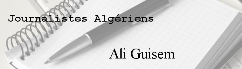 الجزائر العاصمة - Ali Guisem