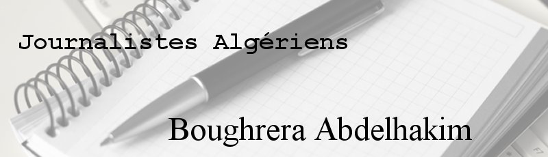 Algérie - Boughrera Abdelhakim