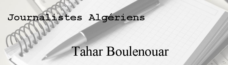 Algérie - Tahar Boulenouar
