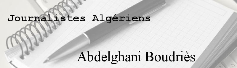 Alger - Abdelghani Boudriès