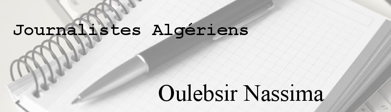 Algérie - Oulebsir Nassima