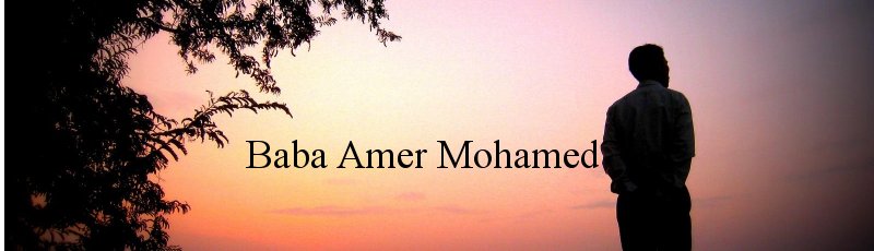 البليدة - Baba Amer Mohamed