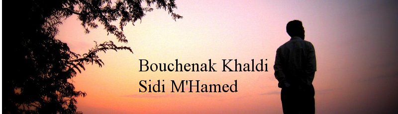الجزائر - Bouchenak Khaldi Sidi M'Hamed