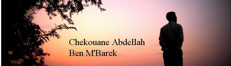 Algérie - Chekouane Abdellah Ben M'Barek
