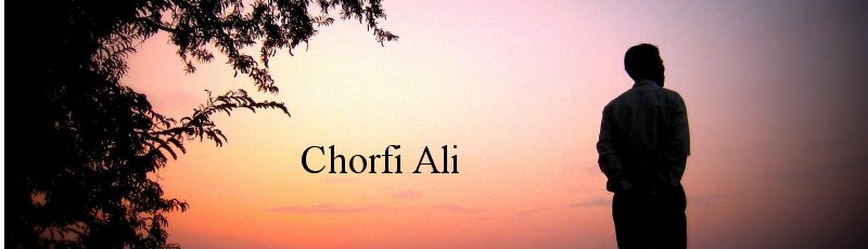 Algérie - Chorfi Ali