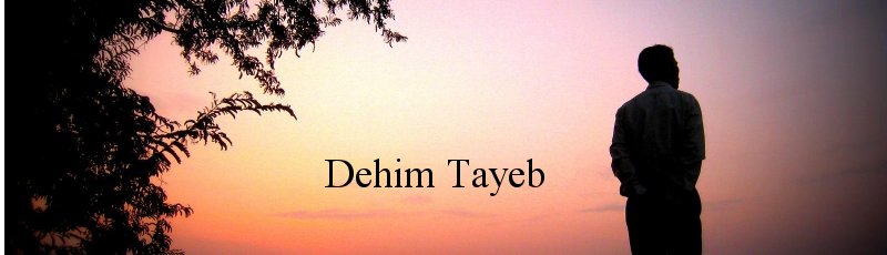 Algérie - Dehim Tayeb