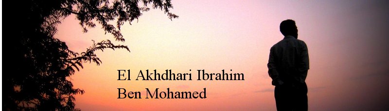 الجزائر - El Akhdhari Ibrahim Ben Mohamed
