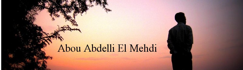 الجزائر - Abou Abdelli El Mehdi