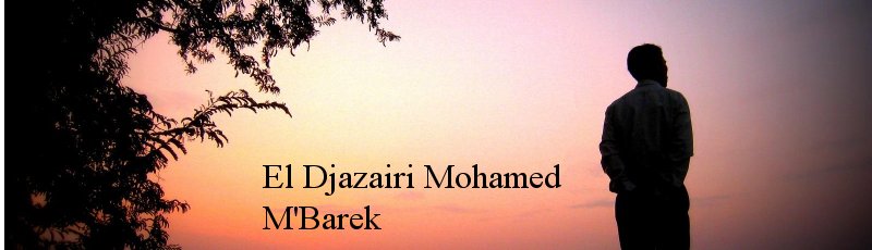 الجزائر العاصمة - El Djazairi Mohamed M'Barek