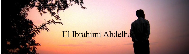 Algérie - El Ibrahimi Abdelhamid