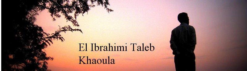 Algérie - El Ibrahimi Taleb Khaoula