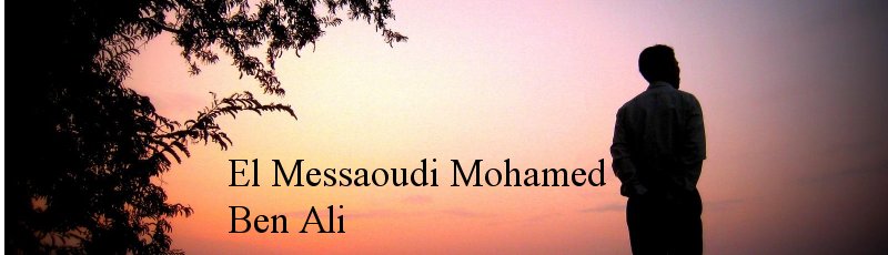 Algérie - El Messaoudi Mohamed Ben Ali