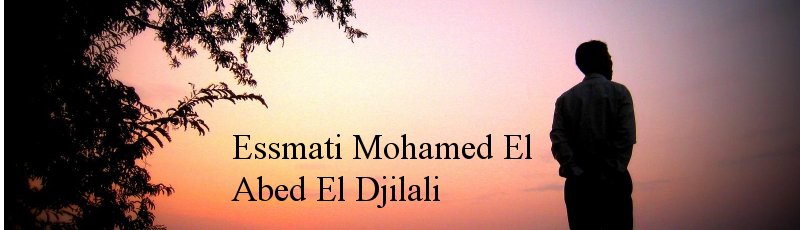 الجزائر - Essmati Mohamed El Abed El Djilali