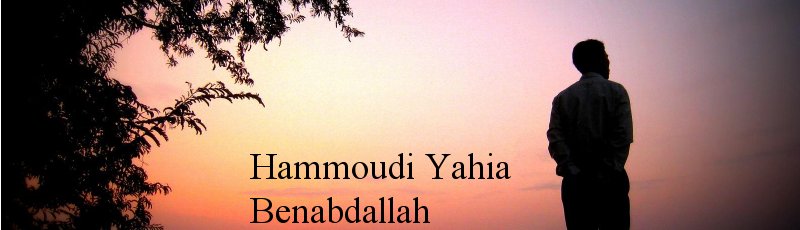 Algérie - Hammoudi Yahia Benabdallah