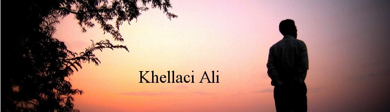 Algérie - Khellaci Ali