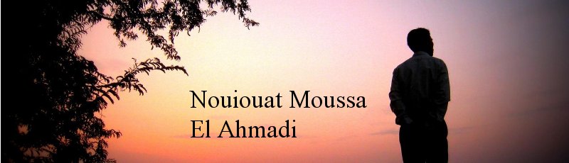 Algérie - Nouiouat Moussa El Ahmadi