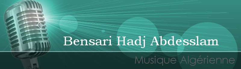 تلمسان - Bensari Hadj Abdesslam