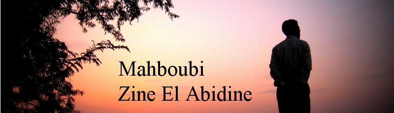 Algérie - Mahboubi Zine El Abidine