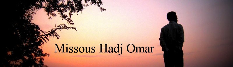 الجزائر العاصمة - Missous Hadj Omar