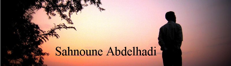 الجزائر العاصمة - Sahnoune Abdelhadi
