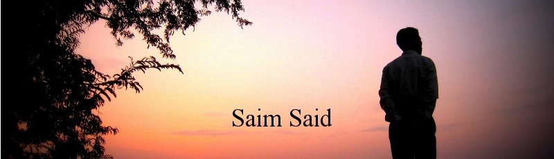 Algérie - Saim Said