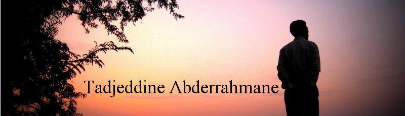 Alger - Tadjeddine Abderrahmane
