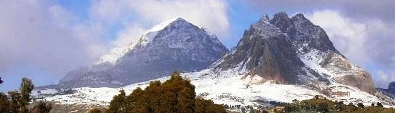 الجزائر - Chaînes montagneuses