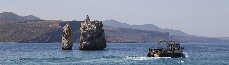 Tlemcen - Rocher des deux frères	(Commune de Ghazaouet, Wilaya de Tlemcen)