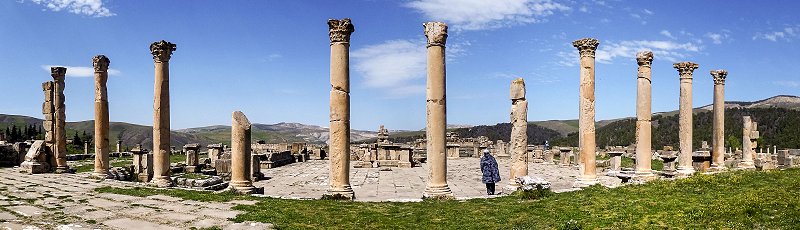 الجزائر - Territoires et monuments de l'antique Cuicul (Djemila)	(Commune de Djemila, Wilaya de Sétif)
