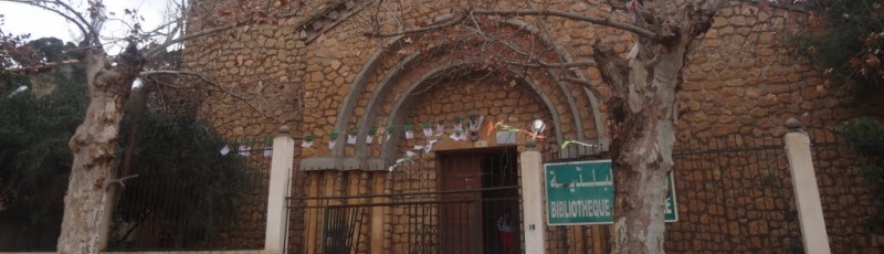 Algérie - Bibliothèque ex- Église de Bérard	(Commune de Ain Tagourait, Wilaya de Tipaza)