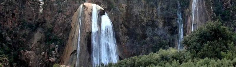 Setif - Cascades de Oued El Bared, Ouled Ayad	(Commune de Oued El Bared, Wilaya de Sétif)