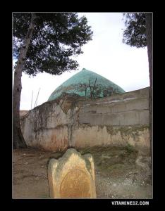 Sidi Yahia enterré au flan du cimetière de Aïn Douz (Inndouz)