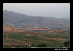 Village de la pierre du chat, rebaptisé Fatmi Larbi, Vue à partir de Sidi Ouriache