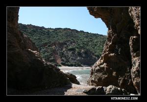 Accès à la rive gauche de Ouardania