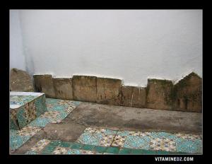 Les différents tombeaux se trouvant dans la partie cimetière de la mosquée de Sidi Boumediene