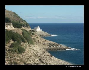 Phare du Cap Collo à la pointe de la Presqu'ile de Djerda