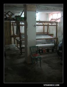 Le métier a tisser : symbole d’artisanat de Tlemcen .