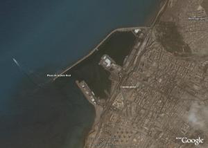 Situation des Phares de Mostaganem